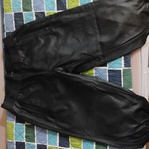 Leather capris (forever21)